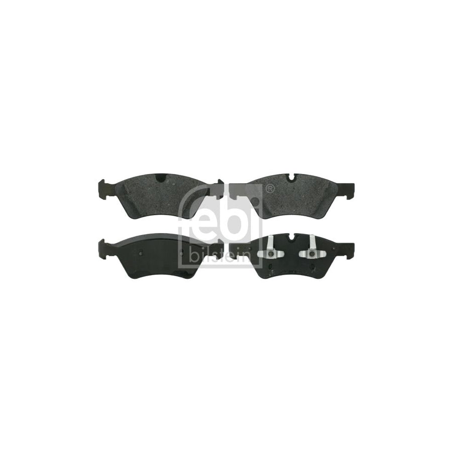 Febi Bilstein 16621 Brake Pad Set Front Axle Excl Wear Warning Contact