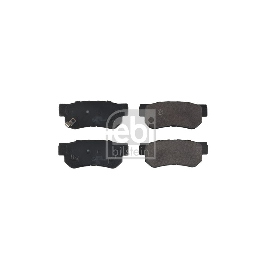 Febi Bilstein 16675 Brake Pad Set Rear Axle With Acoustic Wear Warning