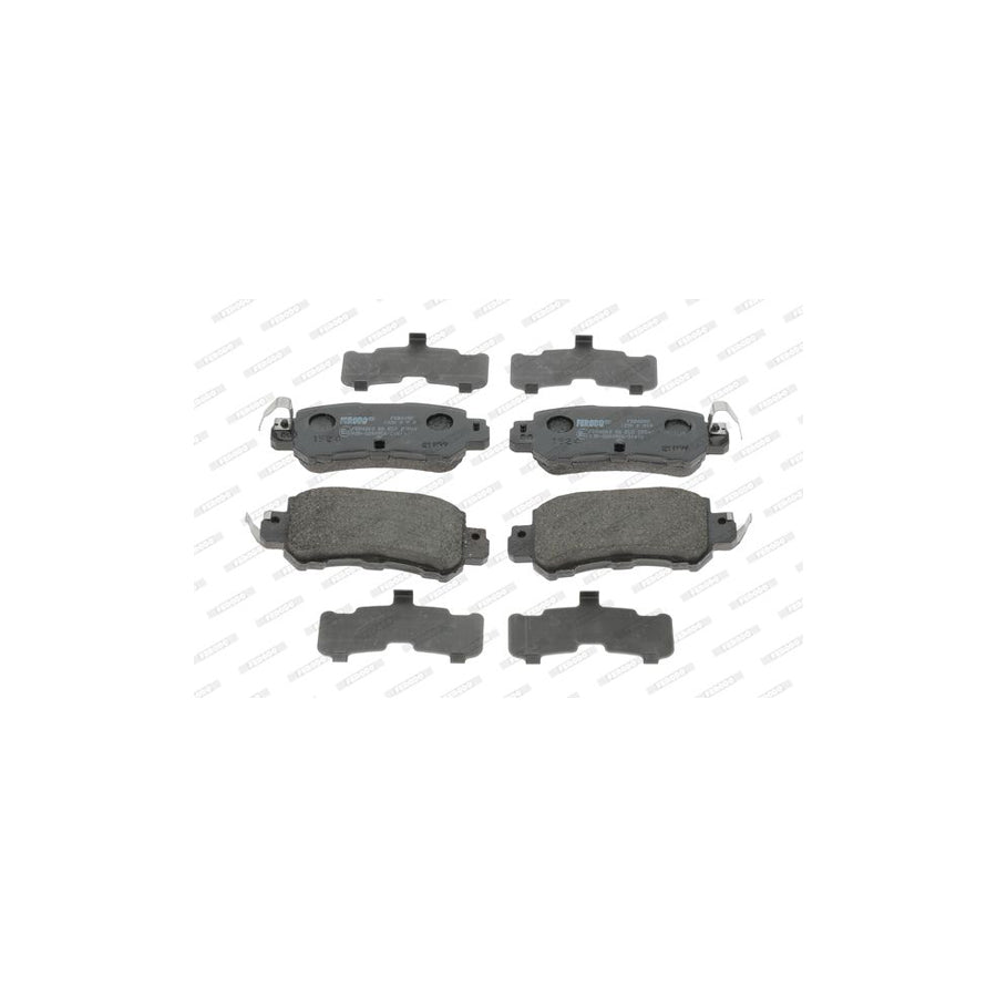 Ferodo Premier Eco Friction Fdb4892 Brake Pad Set For Mazda Cx 5 I Ke Gh With Acoustic Wear Warning Without Accessories