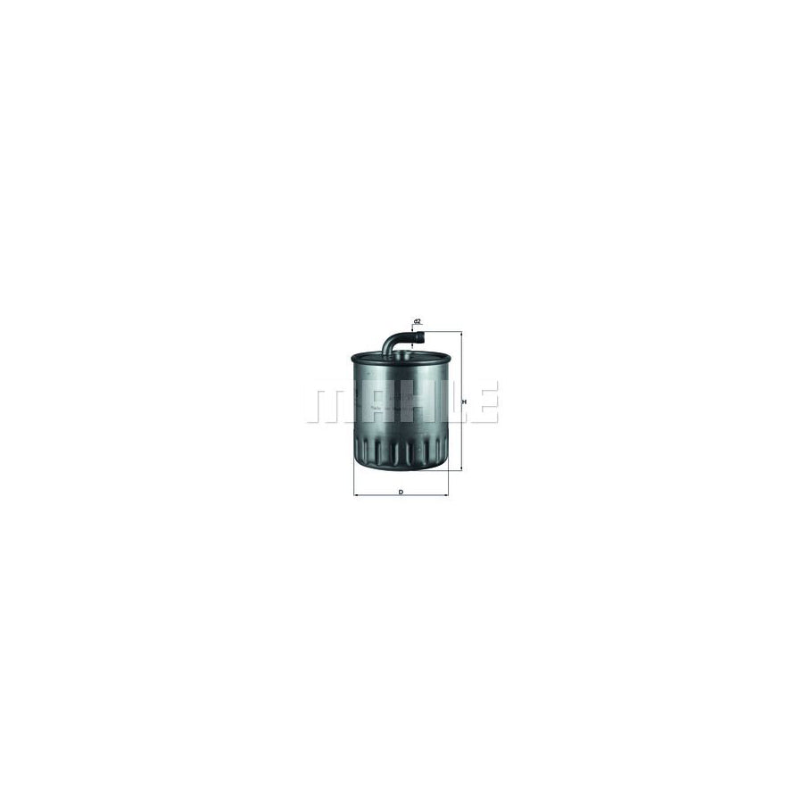MAHLE ORIGINAL KL 179 Fuel filter In-Line Filter