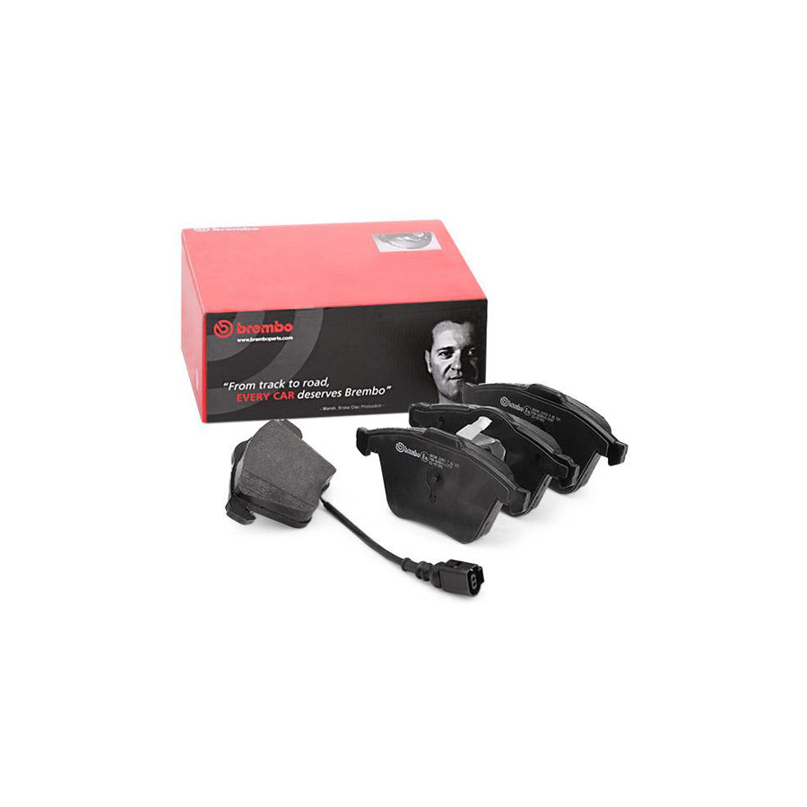 Brembo P 85 129 Brake Pad Set With Piston Clip