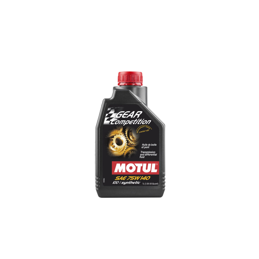MOTUL Gear Competition 75W-140 Transmission Fluid 1 Litre Bottle