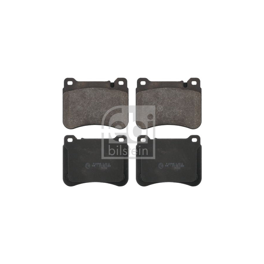 Febi Bilstein 16751 Brake Pad Set Front Axle Excl Wear Warning Contact