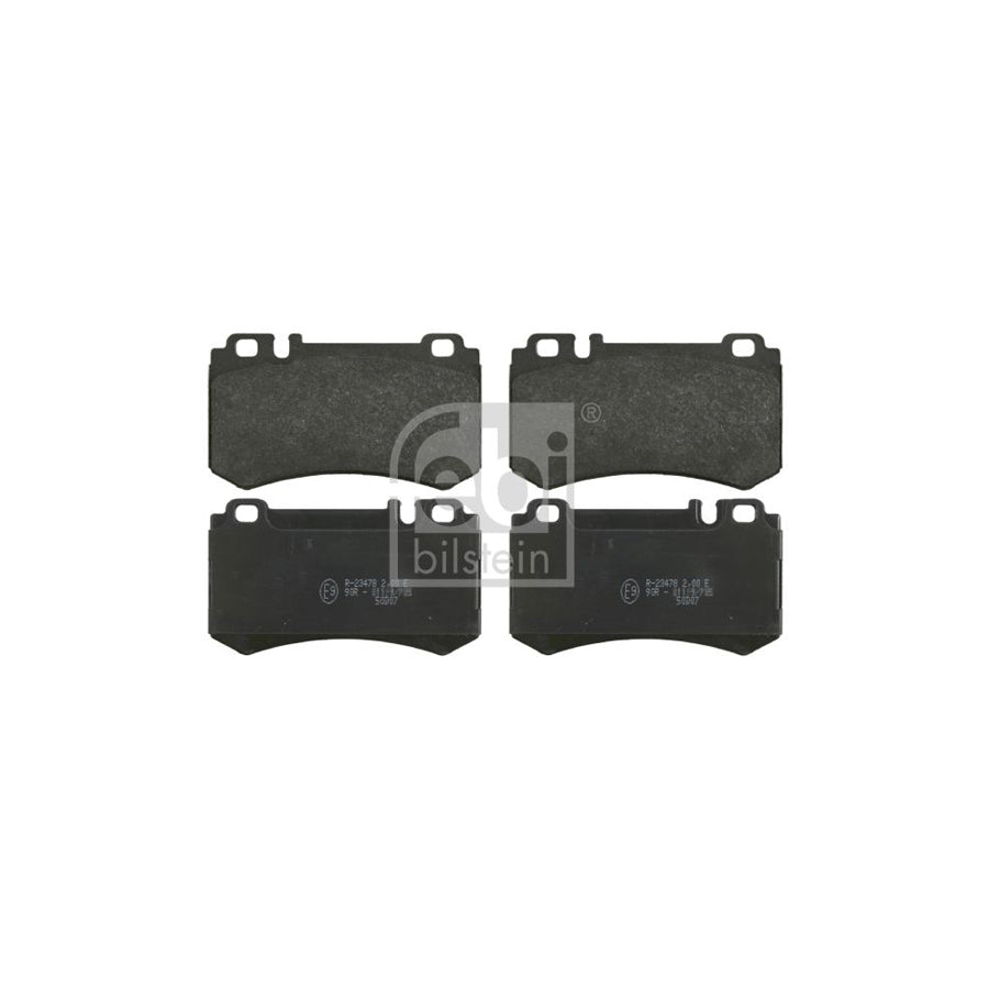 Febi Bilstein 16475 Brake Pad Set Rear Axle Prepared For Wear Indicator