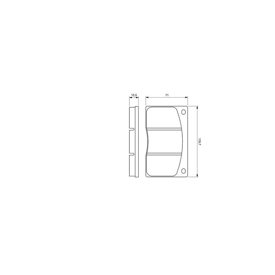 Bosch 0986424684 Brake Pad Set With Mounting Manual BP398