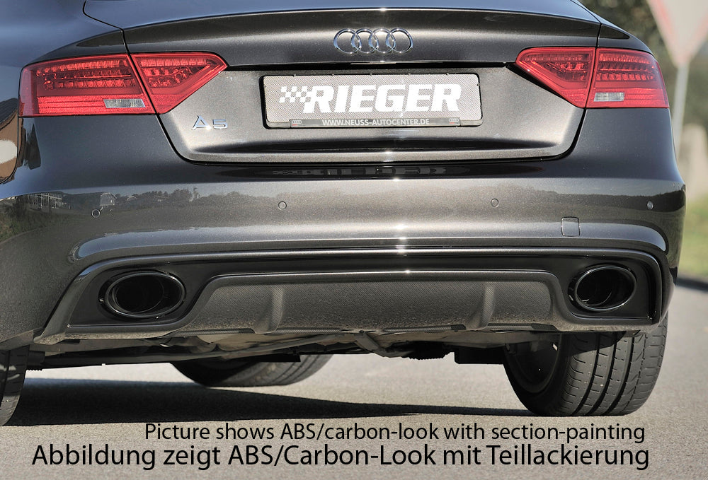 Rieger 00088050 Audi B8 B81 Rear Diffuser (A5 & S5)