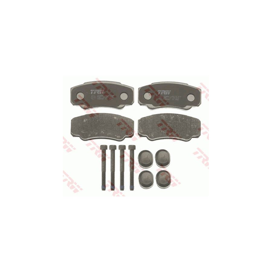 TRW Cotec Gdb1521 Brake Pad Set Not Prepared For Wear Indicator With Brake Caliper Screws With Accessories