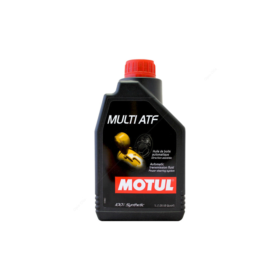 Motul Multi ATF Fully Synthetic Car Automatic Transmission & Power Steering Fluid 1l