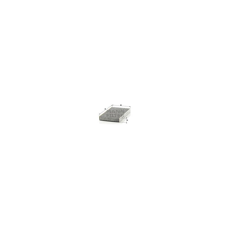 MANN-FILTER CUK 2951 Pollen filter Activated Carbon Filter