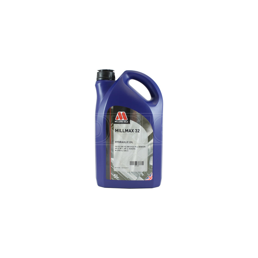 Millers Oils Millmax 32 Hydraulic Oil 5l