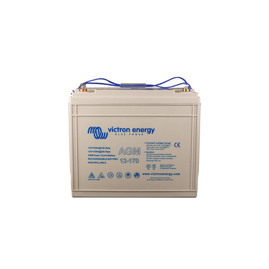 Victron Energy AGM Super Cycle Battery 12V 170Ah (M8) - BAT412117081