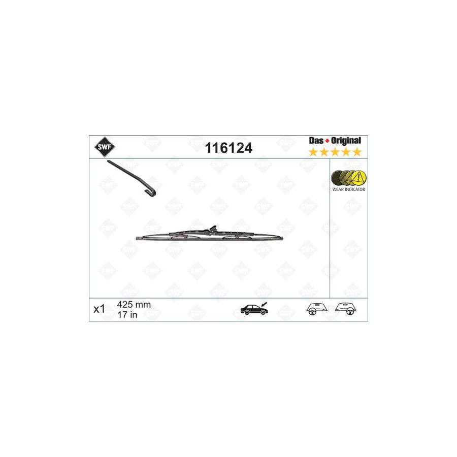 Swf Original 116124 Wiper Blade | Duco Car Parts UK Car Parts