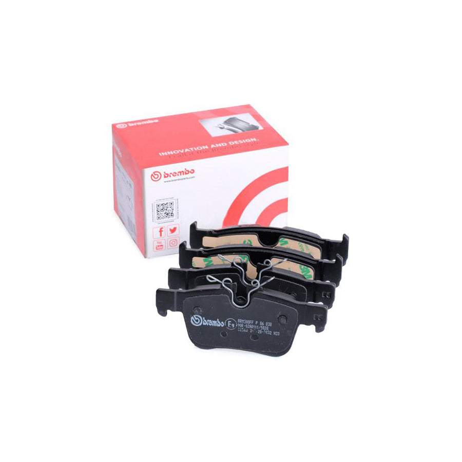 Brembo P 86 030 Brake Pad Set Prepared For Wear Indicator