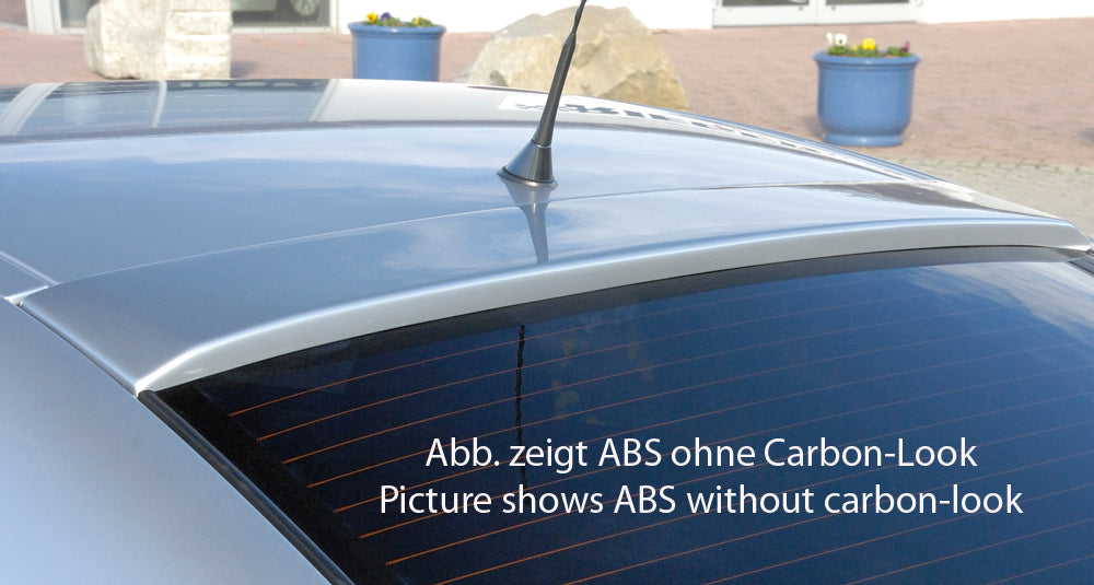 Rieger 00099306 Opel Astra G Rear Window Cover - Carbon-Look