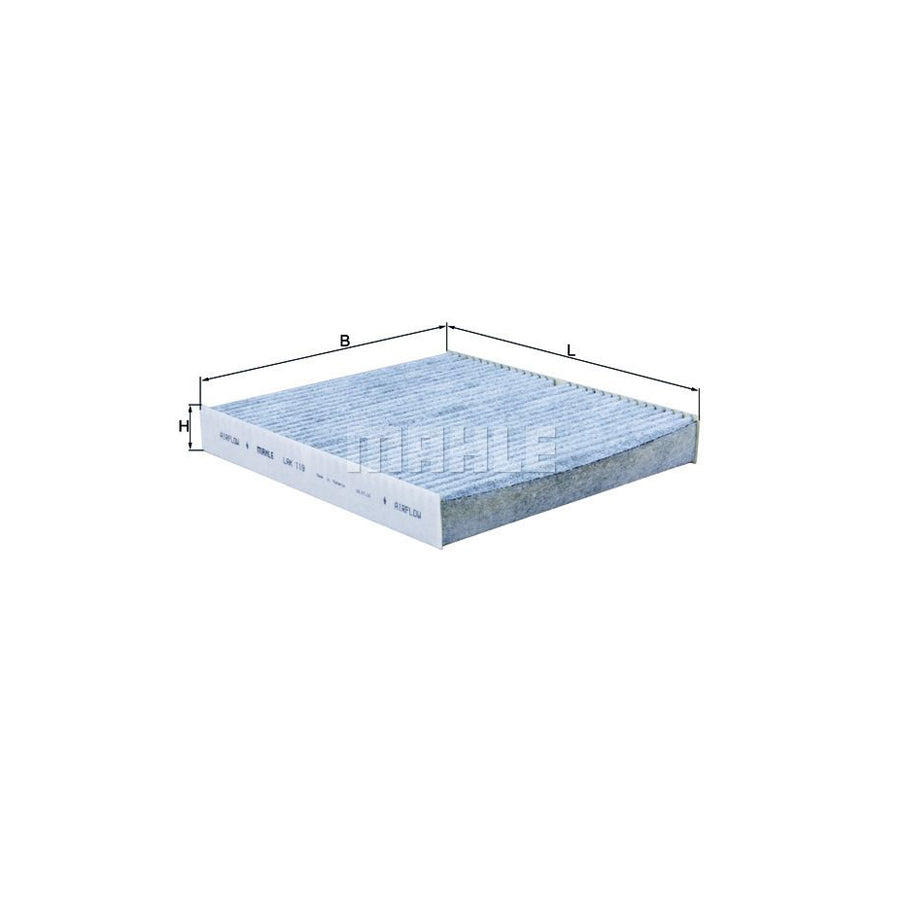 MAHLE ORIGINAL LAK 119 Pollen filter Activated Carbon Filter