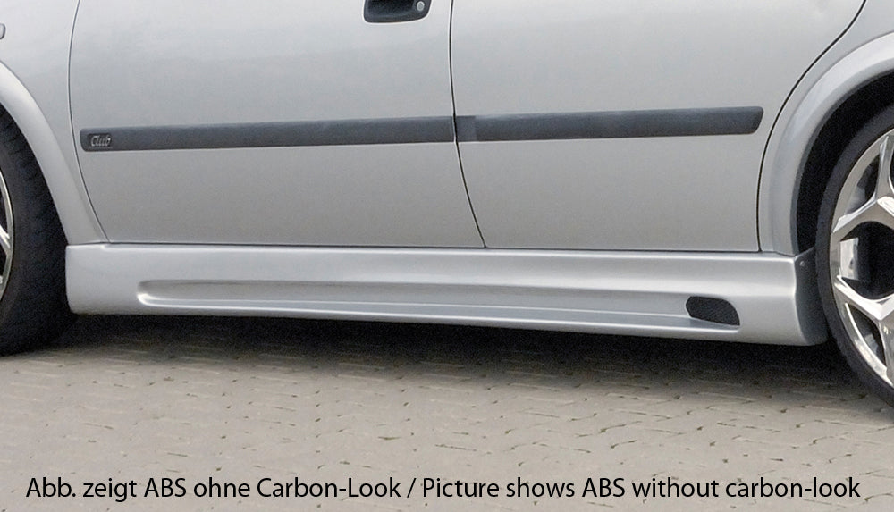 Rieger 00099303 Opel Astra G Right Side Skirt