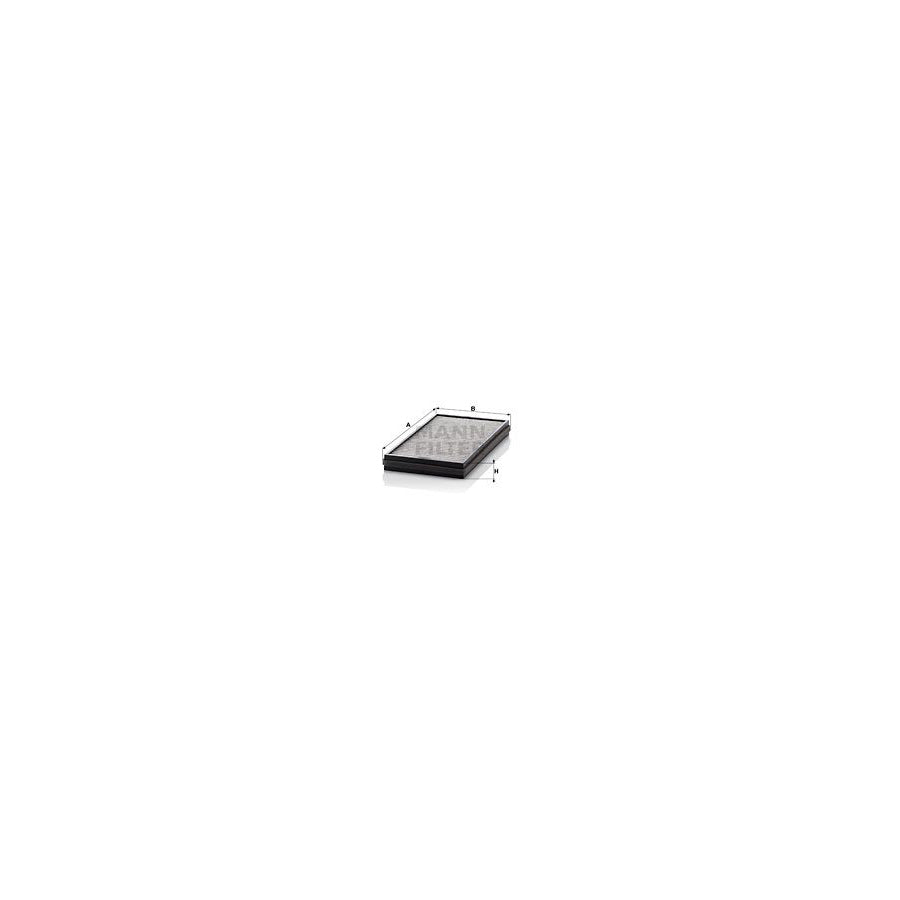 MANN-FILTER CUK 3124-2 Pollen filter Activated Carbon Filter