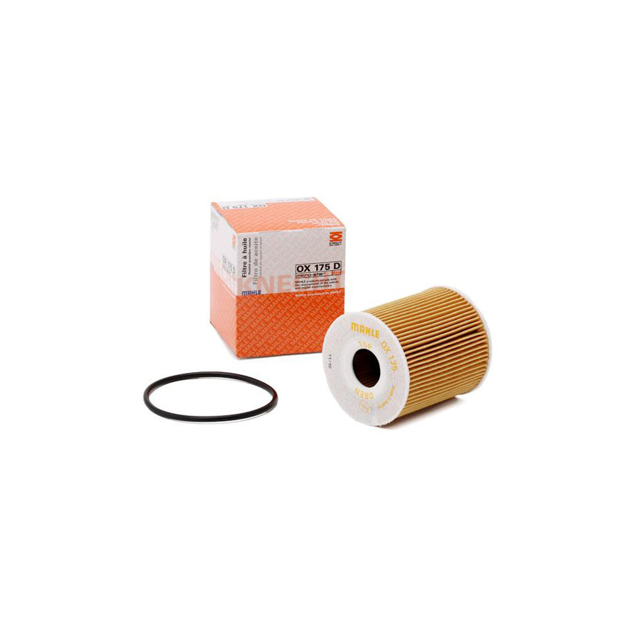 MAHLE ORIGINAL OX 175D Oil Filter Filter Insert