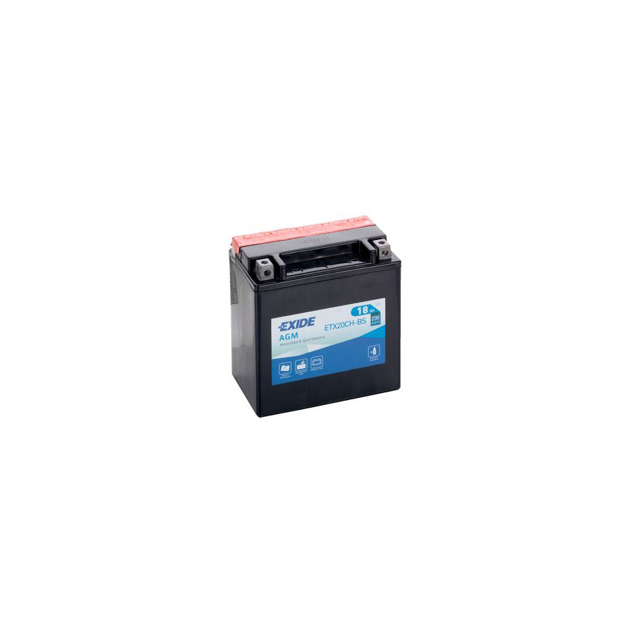 Exide ETX20CH-BS 12V Motorcycle Battery | Duco Car Parts UK Car Parts