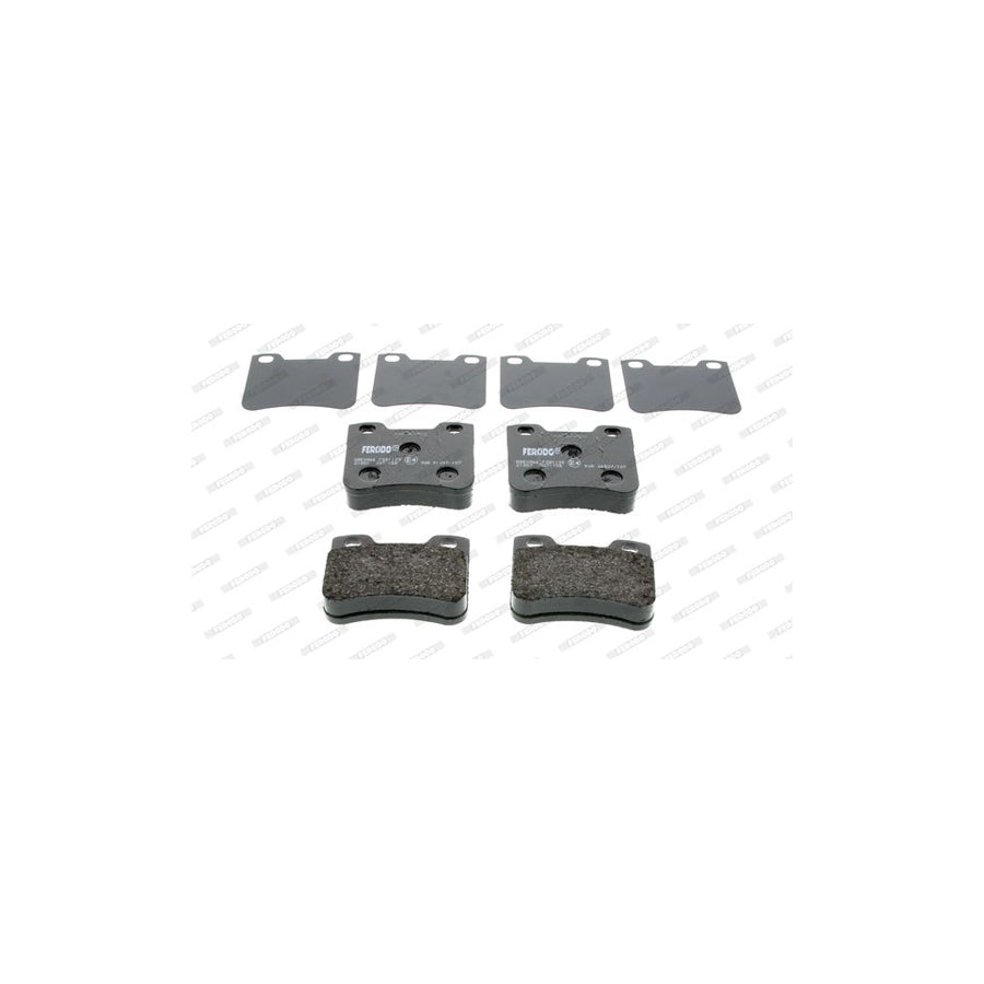 Ferodo Premier Fdb1109 Brake Pad Set Not Prepared For Wear Indicator Without Accessories