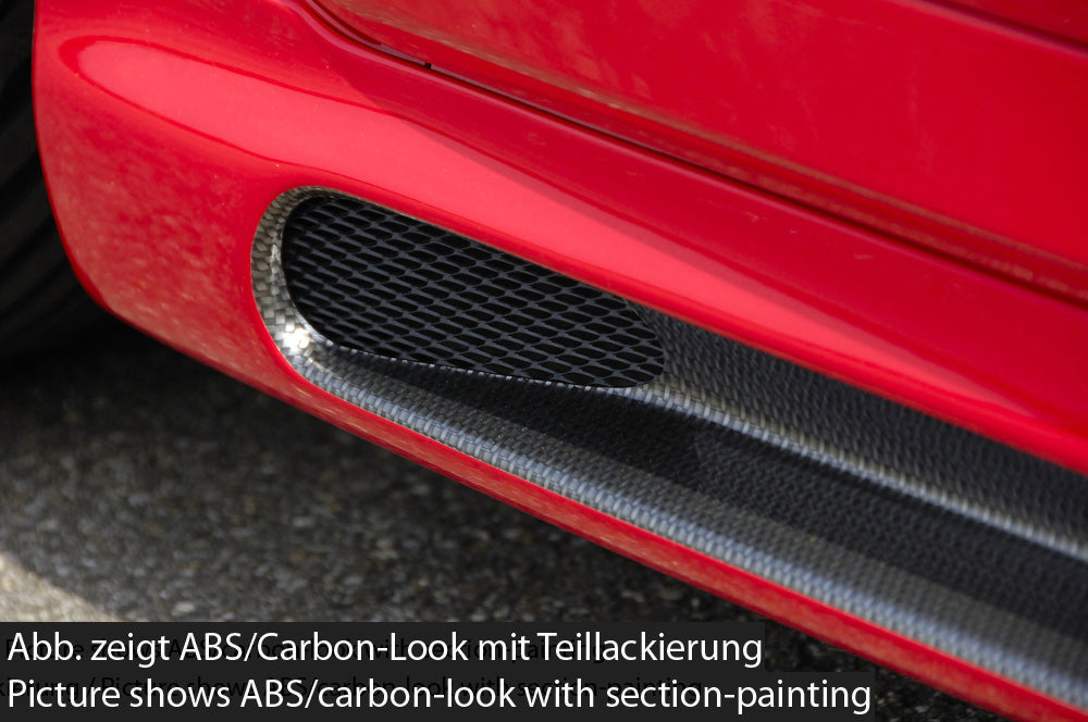 Rieger 00099312 Opel Corsa C Right Side Skirt - Carbon-Look