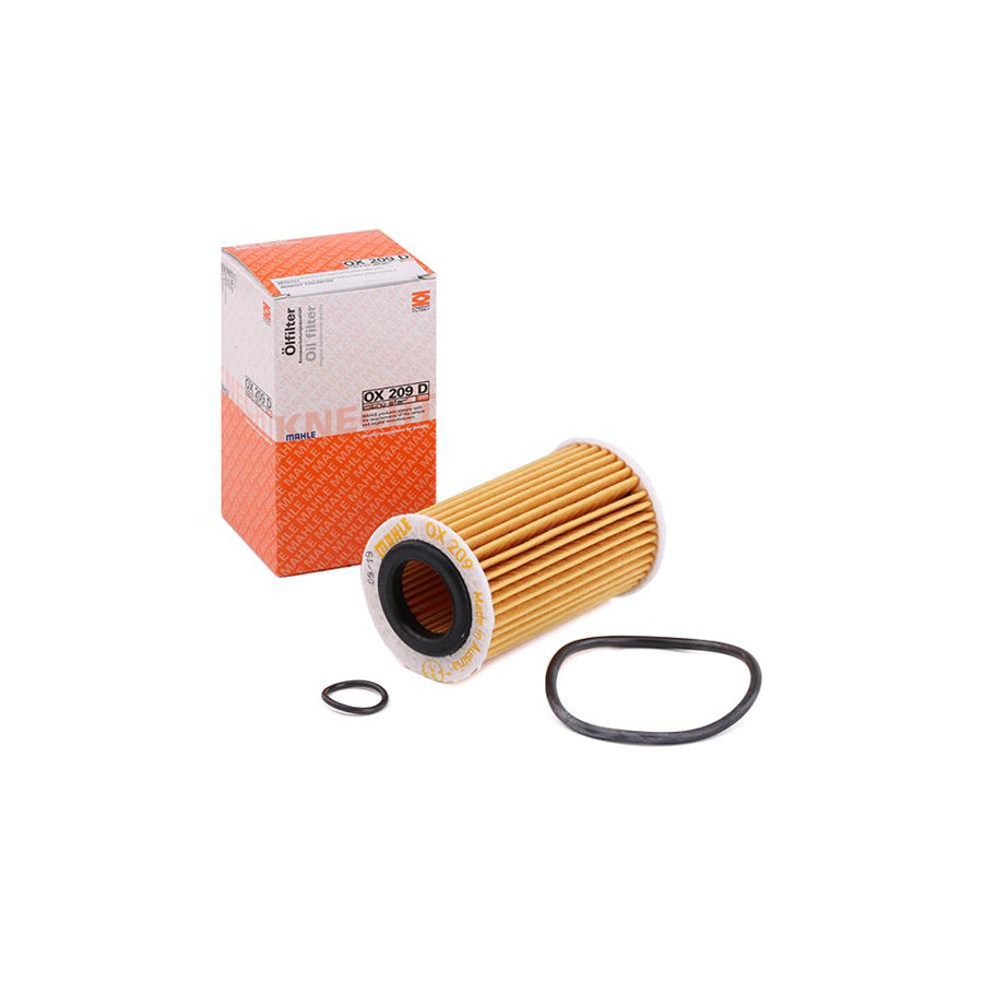 MAHLE ORIGINAL OX 209D Oil Filter Filter Insert
