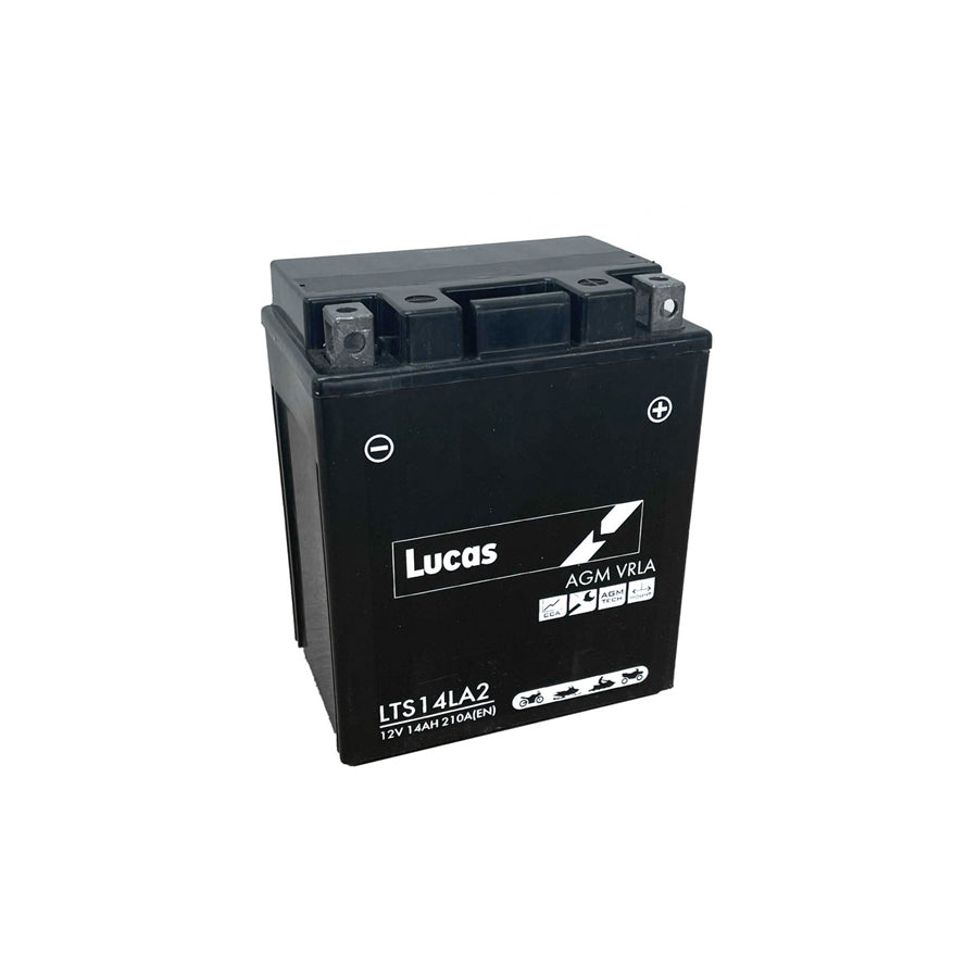 Lucas LTS14LA2 AGM Motorbike Battery