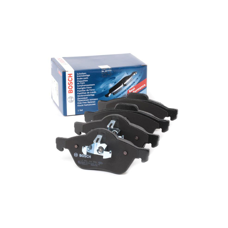 Bosch 0986494439 Brake Pad Set With Anti Squeak Plate With Mounting Manual With Piston Clip BP1361