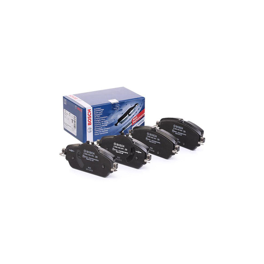 Bosch 0986494951 Brake Pad Set With Anti Squeak Plate BP1802
