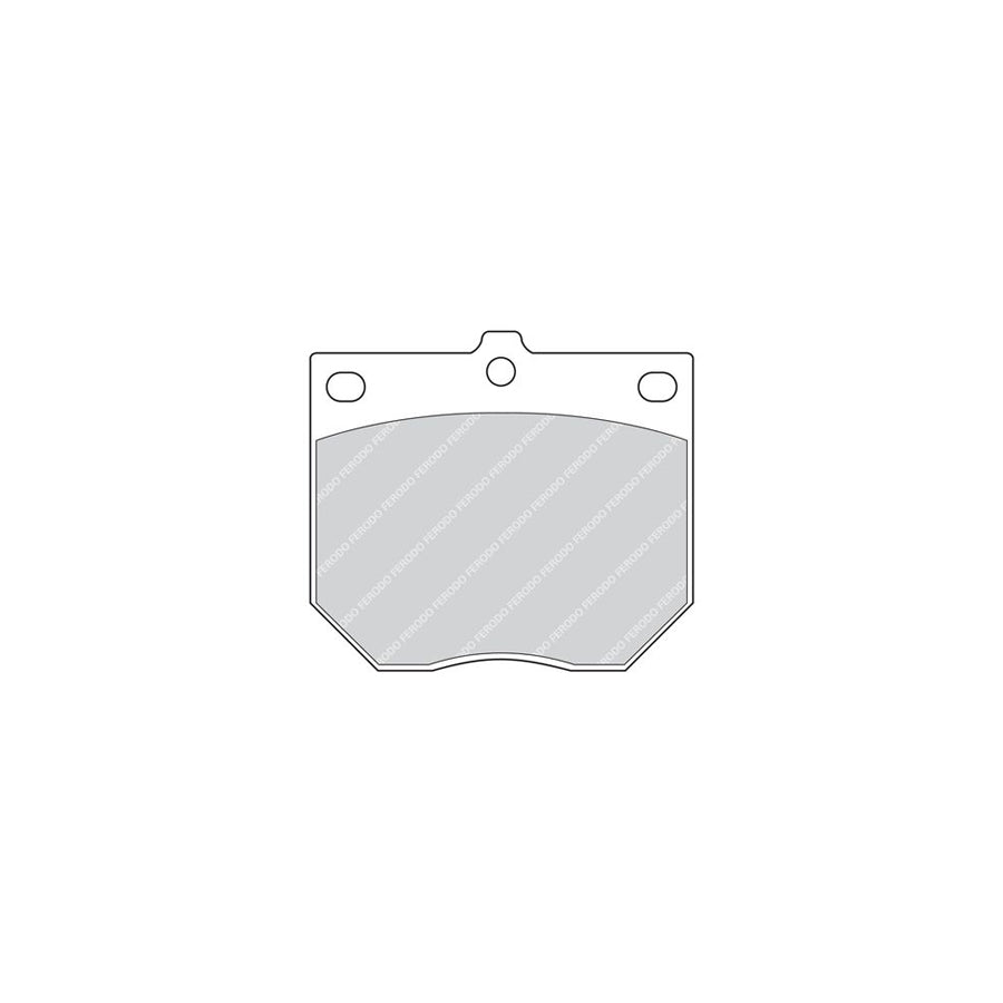 Ferodo Sl Fsl749 Brake Pad Set Not Prepared For Wear Indicator