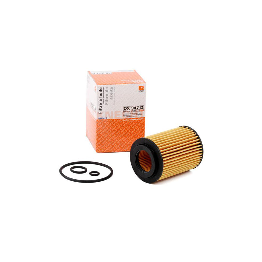 MAHLE ORIGINAL OX 347D Oil Filter Filter Insert