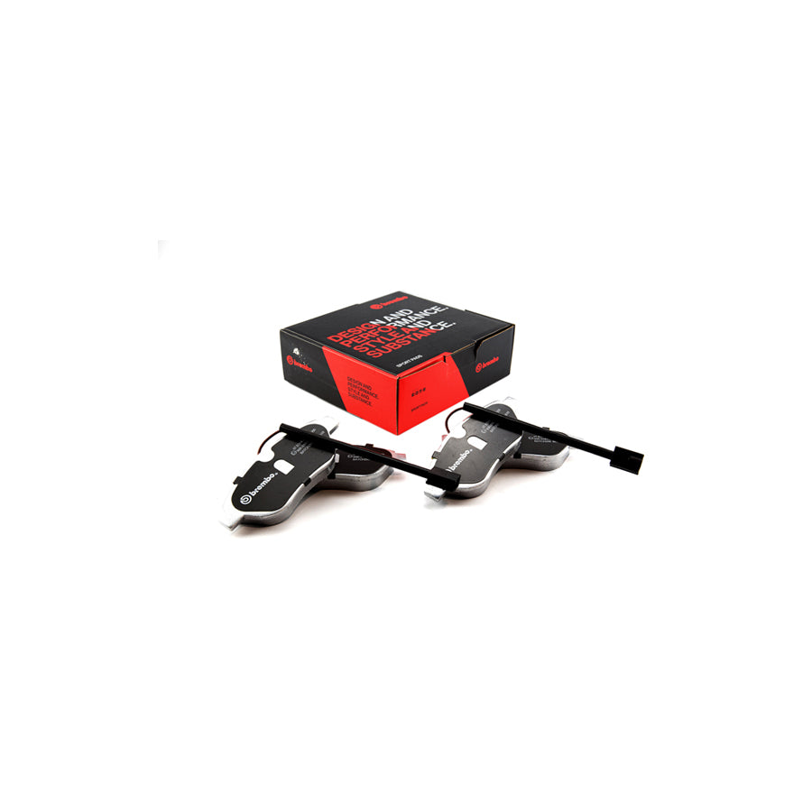 Brembo 07.B314.40 Abarth Chrysler Citroën Kia Lancia Opel Peugeot Vauxhall Front HP2 High Performance Brake Pad Set (Inc. 500 / 595 / 695,Delta, C4, Niro, Corsa) | Duco Car Parts UK Car Parts