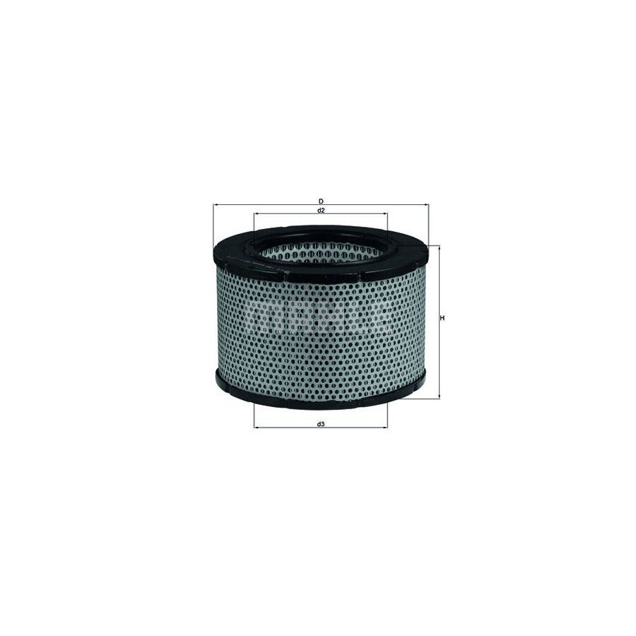 MAHLE ORIGINAL LX 190 Air Filter Filter Insert