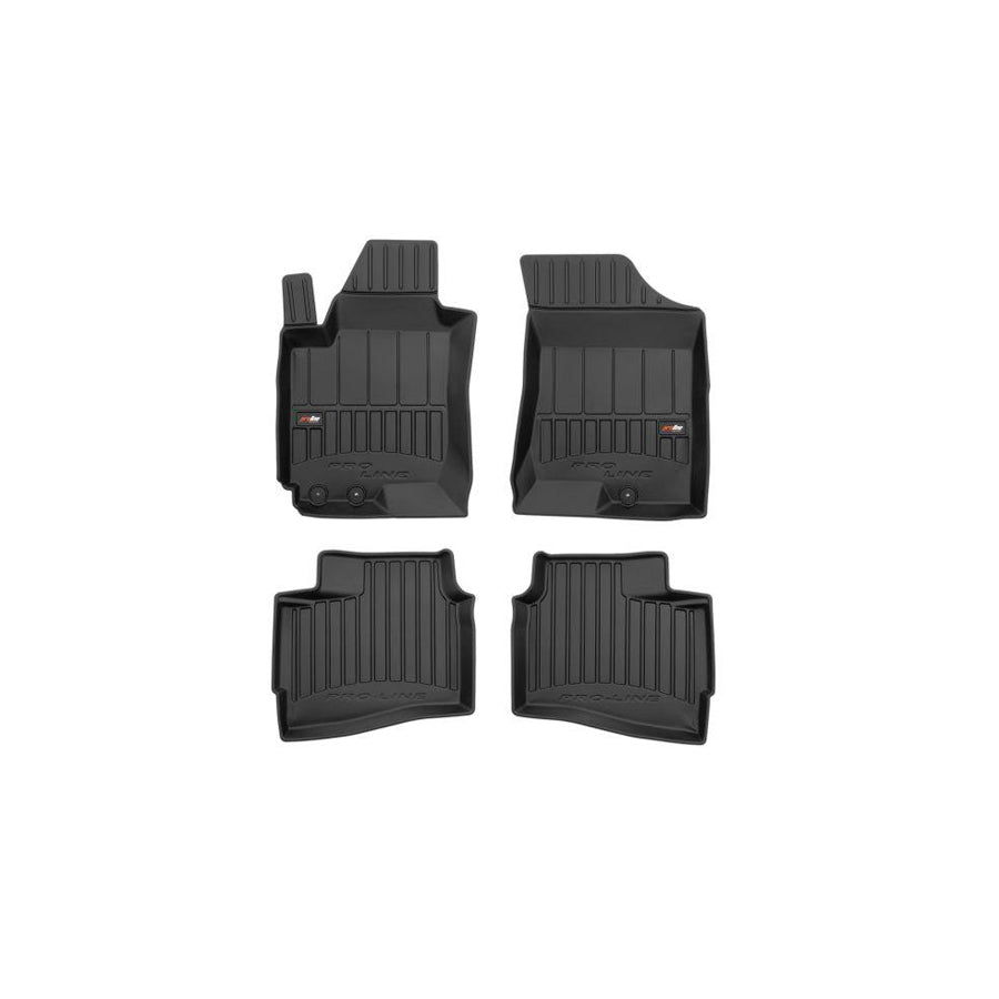 FROGUM Tailored 3D409453 Floor mat set for HYUNDAI i30 I Estate (FD) Elastomer, Front and Rear, Quantity: 4, Black, (LHD)