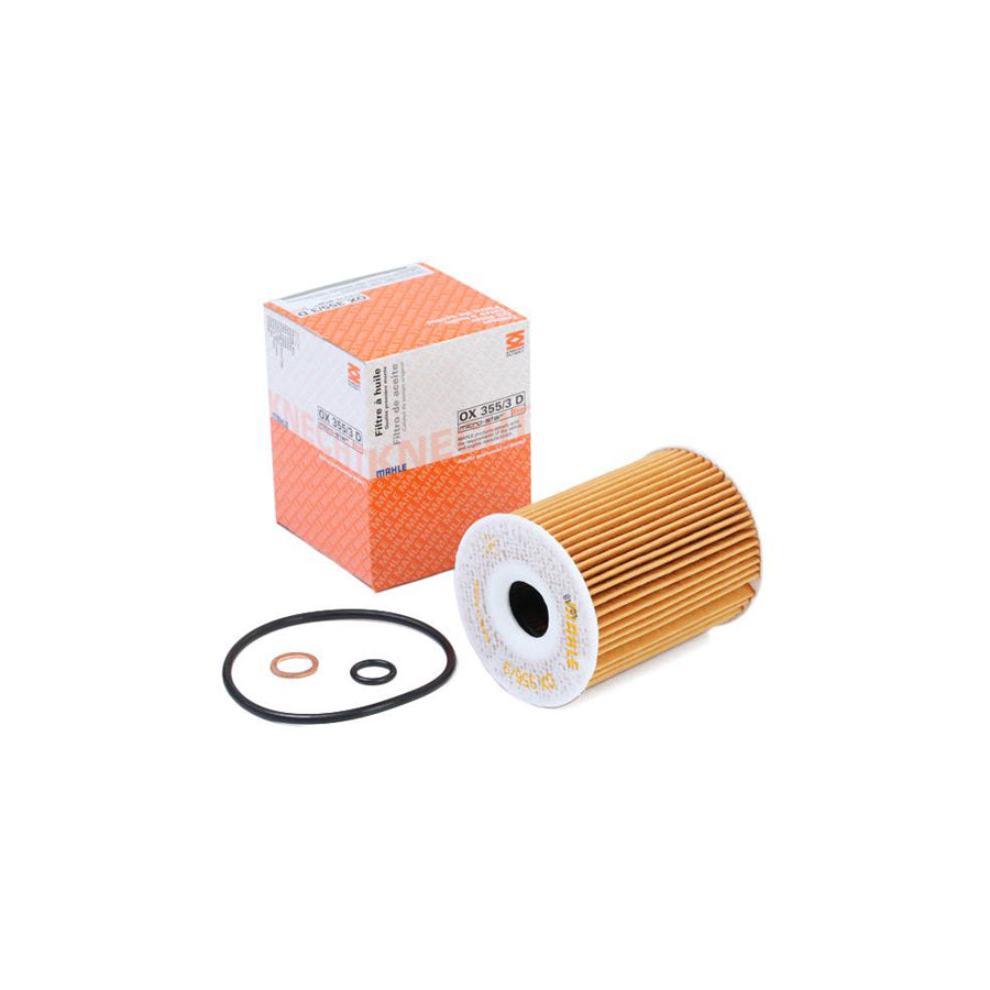 MAHLE ORIGINAL OX 355/3D Oil Filter Filter Insert