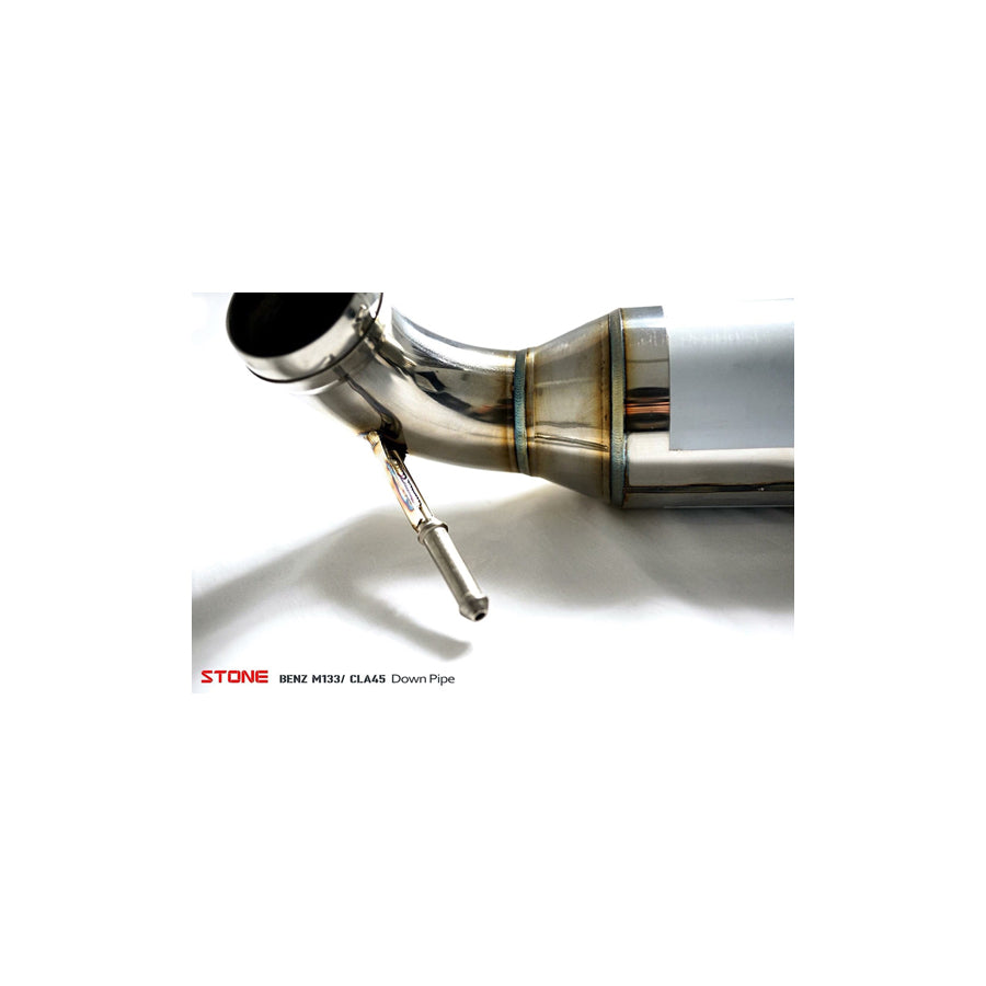 Stone Exhaust Mercedes-Benz M133 C/X117 X156 W176 Eddy Catalytic Downpipe (Inc. A45, GLA45 & CLA45/SB)