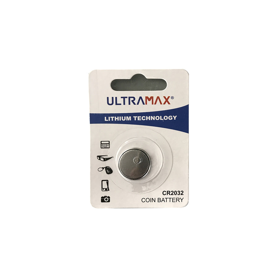 Ultramax Lithium CR2032 Coin Cell
