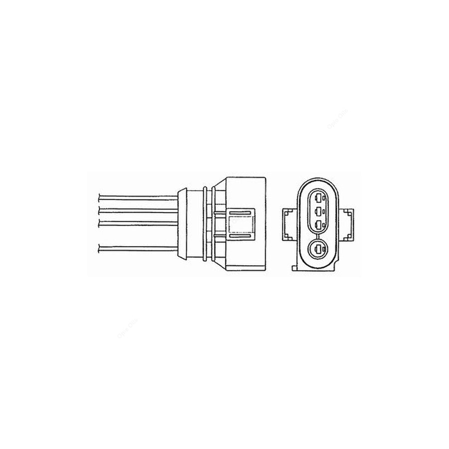 NTK Lambda Sensor / O2 Sensor (NGK 97538) - OZA811-EE13