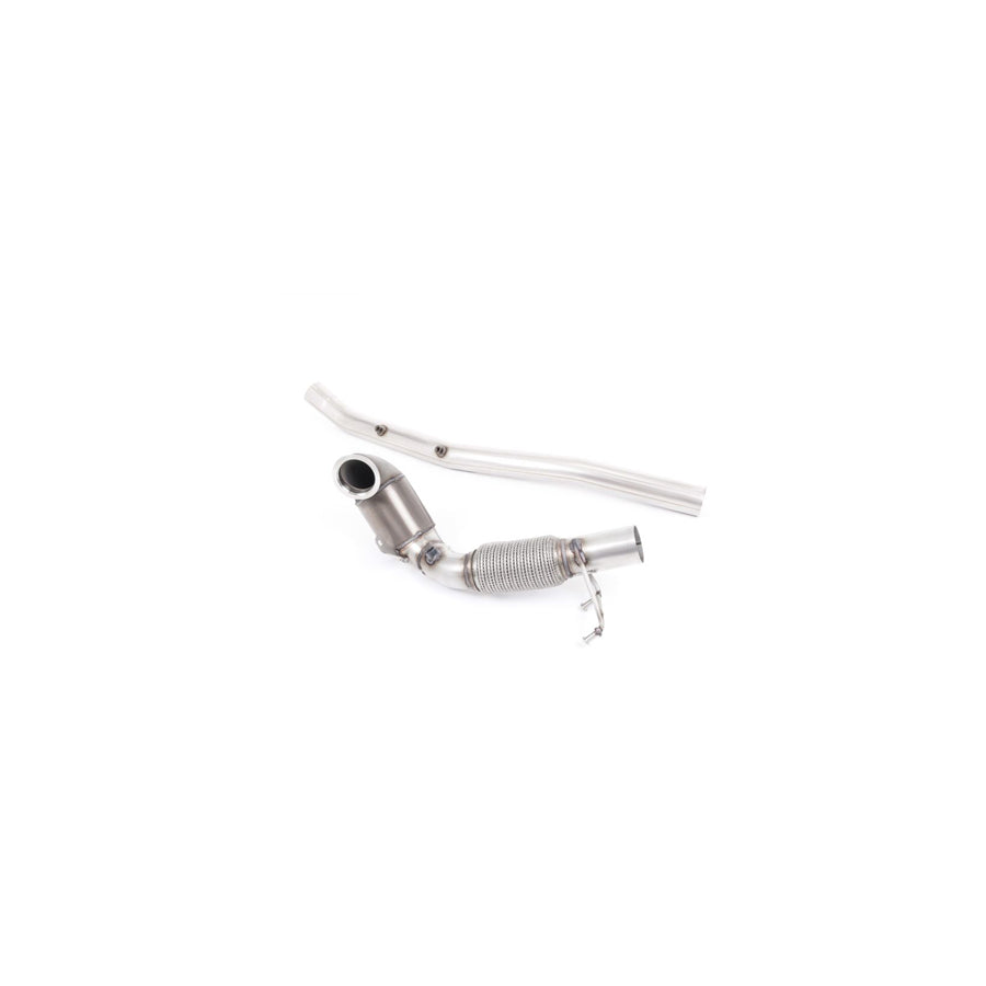 MillTek Volkswagen Large Bore Downpipe with HJS Hi-Flow Sports Catalyst - For Milltek Cat-Back
