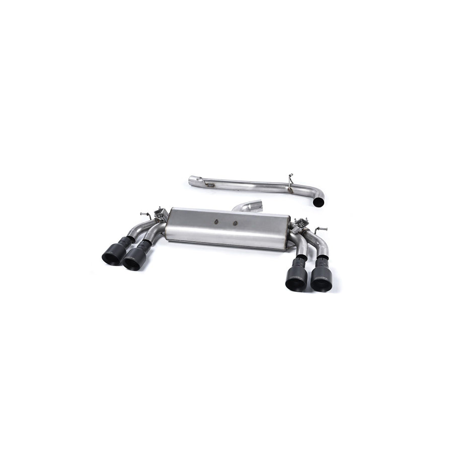 MillTek Audi 8V S3 Non-Resonated Cat-Back Exhaust (Quattro)