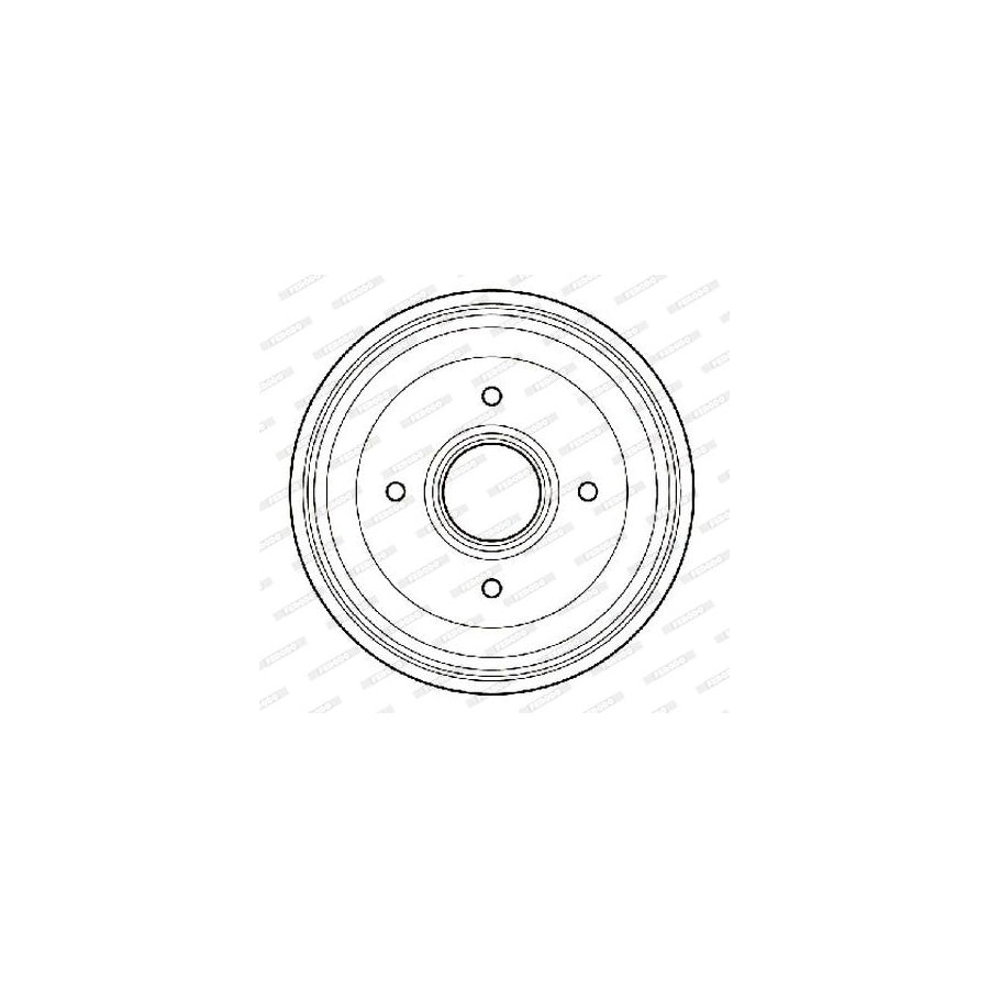 Ferodo Sl Fsl667 Brake Pad Set For Nissan Primera Not Prepared For Wear Indicator