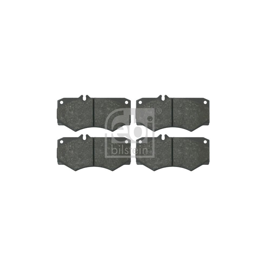 Febi Bilstein 16033 Brake Pad Set Front Axle Prepared For Wear Indicator