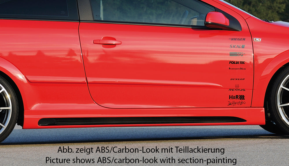 Rieger 00099318 Opel Astra H Right Side Skirt (GTC & Twin-Top)