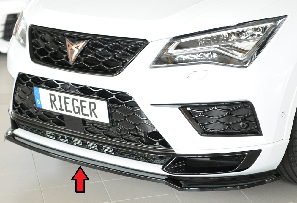 Rieger 00088227 SEAT 5FP Ateca Cupra Front Splitter