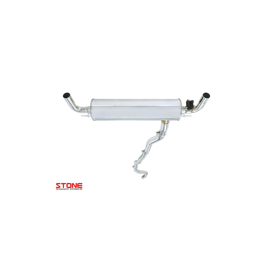 Stone Exhaust BMW B58 G11 G12 OEM Integrated Valved Catback Exhaust System (740i & 740Li)