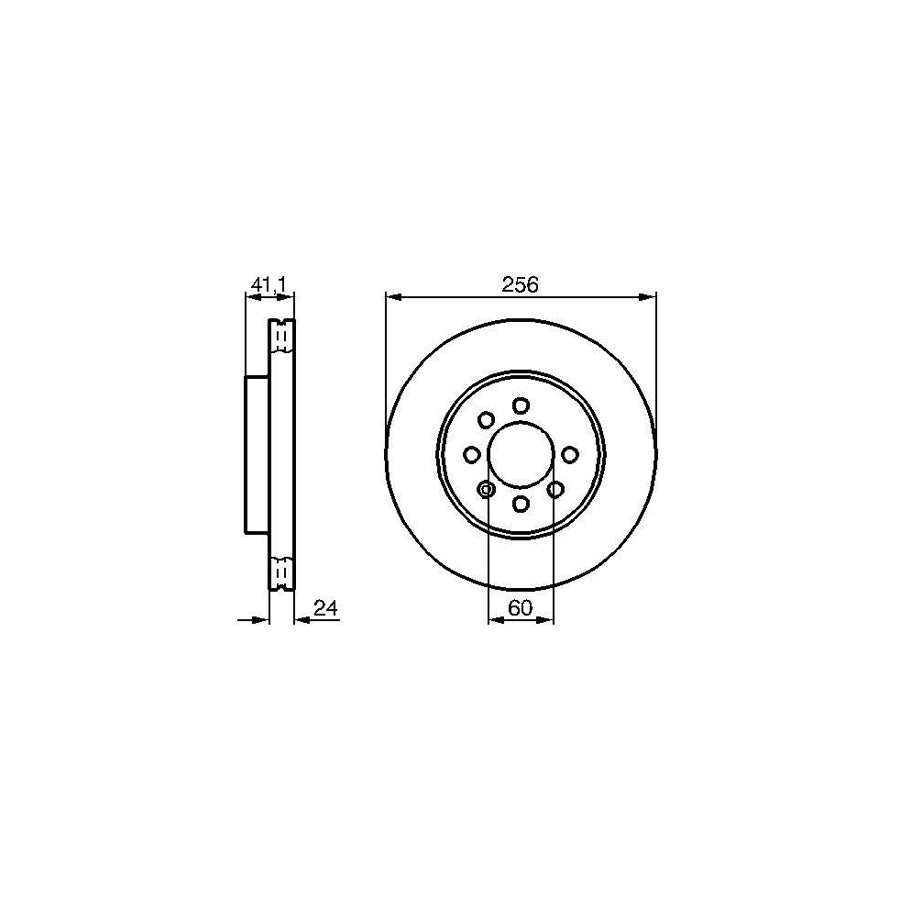 BOSCH 0 986 478 286 Brake Disc for DAEWOO NUBIRA Internally Vented Vented Oiled with bolts screws