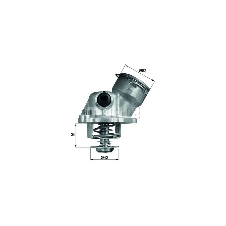 MAHLE ORIGINAL TM 29 100D Engine thermostat Opening Temperature: 100°C, with seal