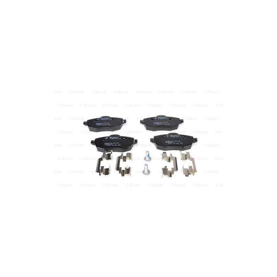 Bosch 0986424793 Brake Pad Set For Lancia Ypsilon Ii 843 With Bolts Screws With Accessories With Spring BP934