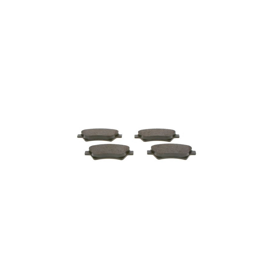 Bosch 0986495071 Brake Pad Set With Anti Squeak Plate With Mounting Manual BP1527