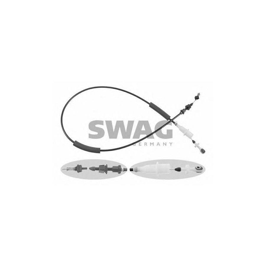 SWAG 10 92 1365 Accelerator Cable suitable for MERCEDES-BENZ 190 (W201) | Duco Car Parts UK Car Parts